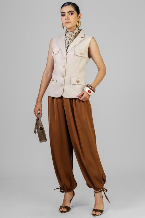 CHALECO BOTONES JOYA