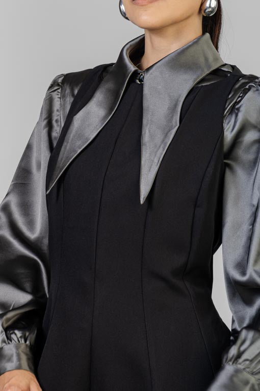 VESTIDO BLACK SCULPT