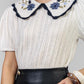 BLUSA CUELLO BORDADO