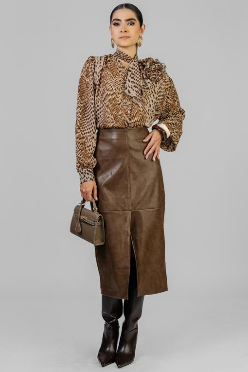 FALDA RECTA ABERTURA