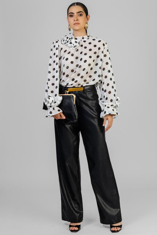 BLUSA LUNARES ROSETTE