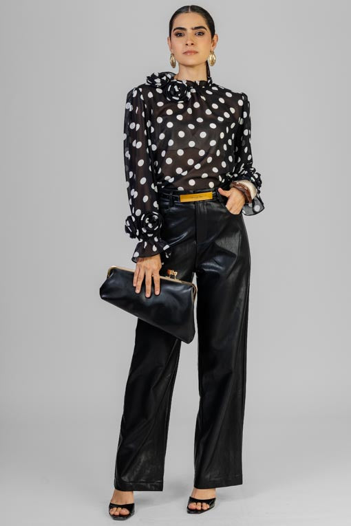 BLUSA LUNARES ROSETTE