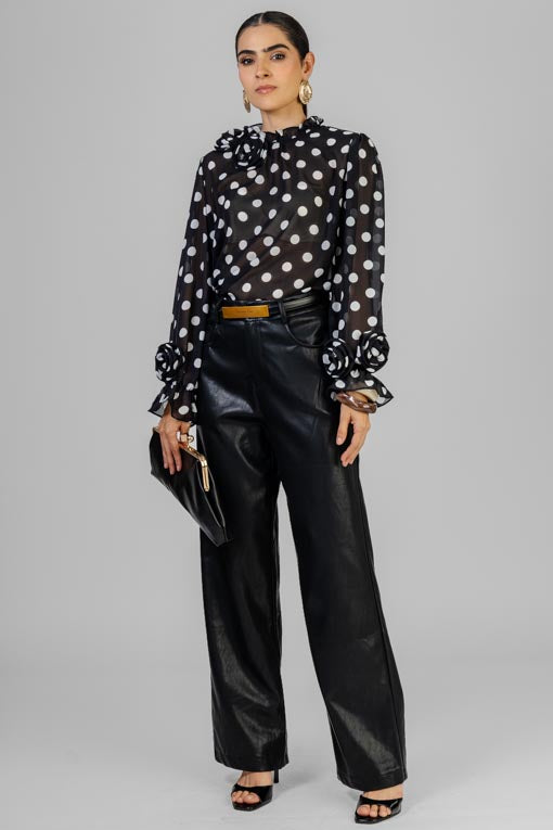 BLUSA LUNARES ROSETTE