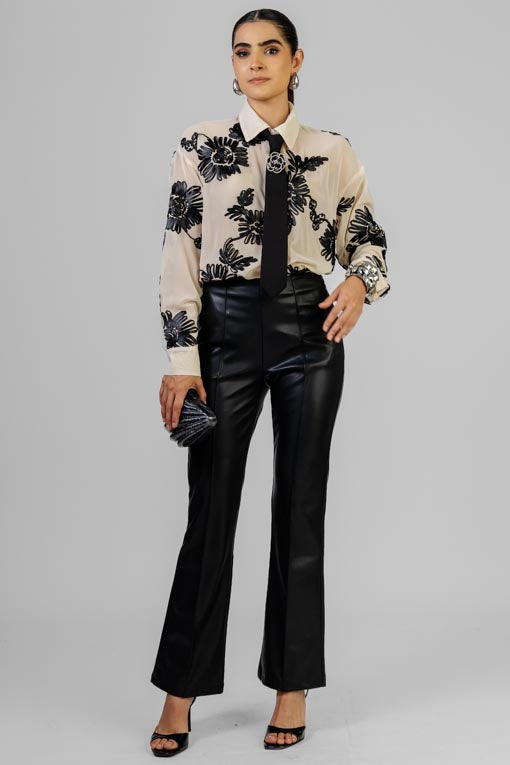 PANTALON LEATHER FIT