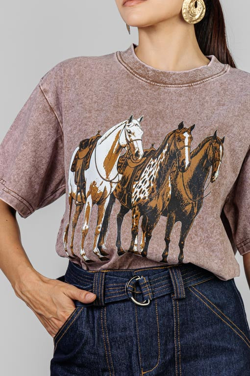 PLAYERA HORSE MOOD