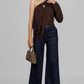 PANTALON DENIM ALTO