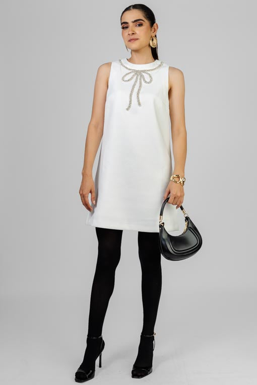 VESTIDO LAZO DE CRISTAL