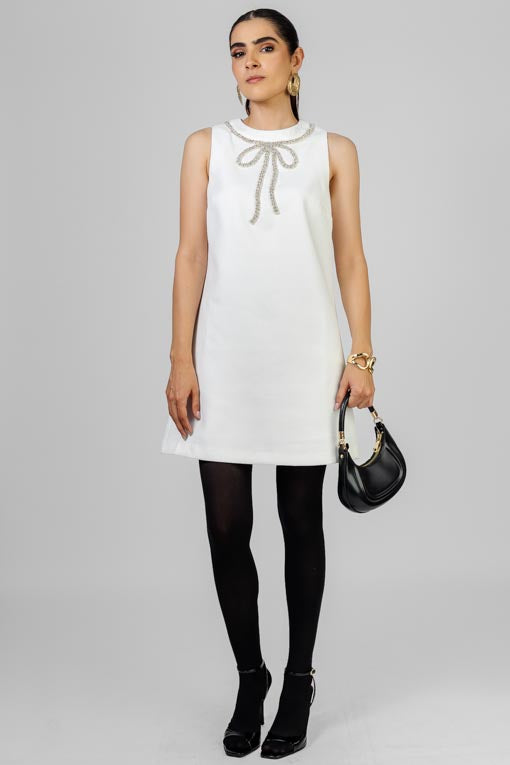 VESTIDO LAZO DE CRISTAL