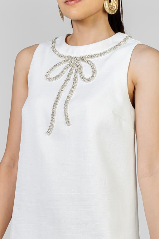 VESTIDO LAZO DE CRISTAL