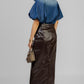 BLUSA DENIM BOW