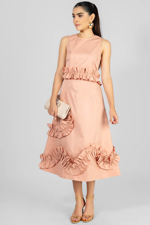 VESTIDO ESCAROLAS