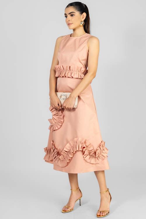 VESTIDO ESCAROLAS