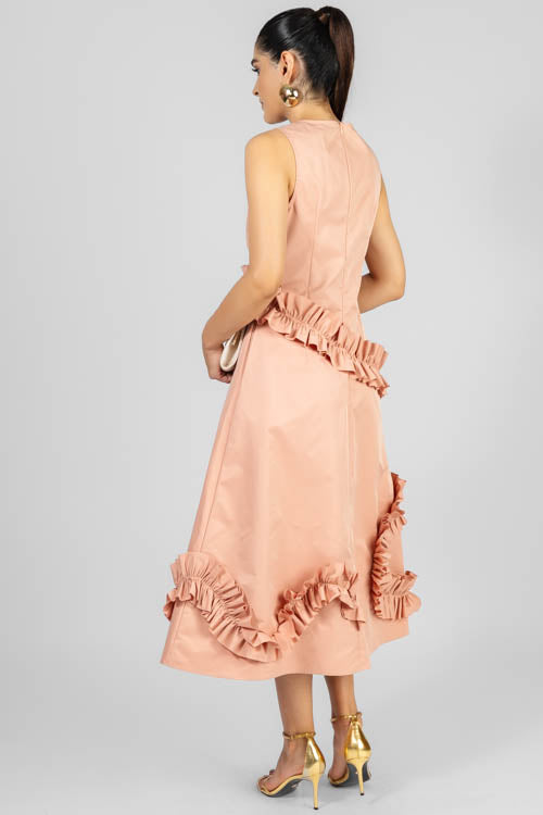 VESTIDO ESCAROLAS