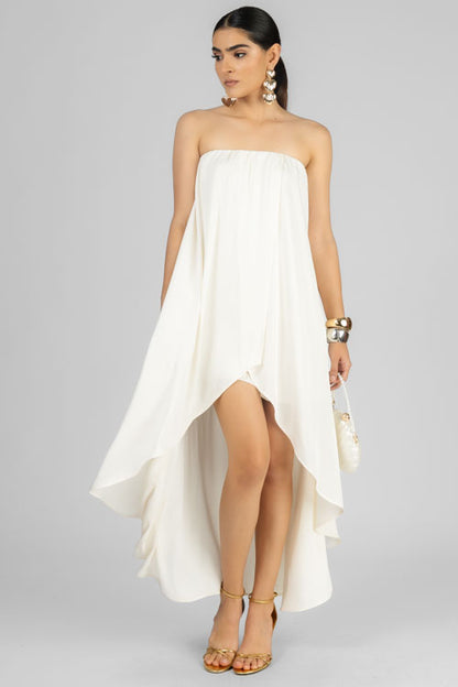 VESTIDO STRAPLESS ENVOLVENTE