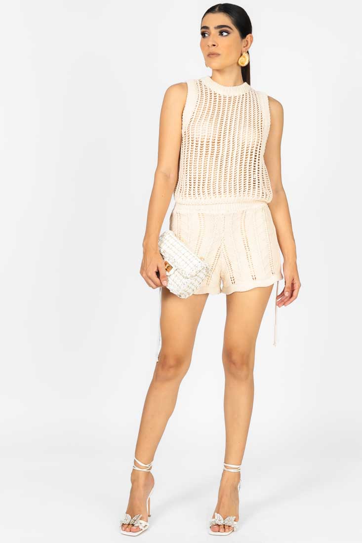 CONJUNTO CROCHET SHORT