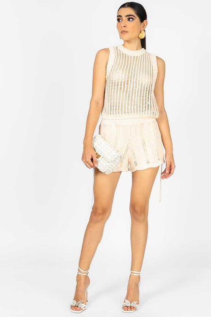 CONJUNTO CROCHET SHORT