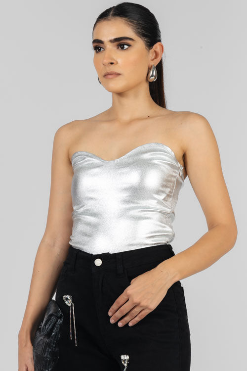 TOP METALICO STRAPLESS